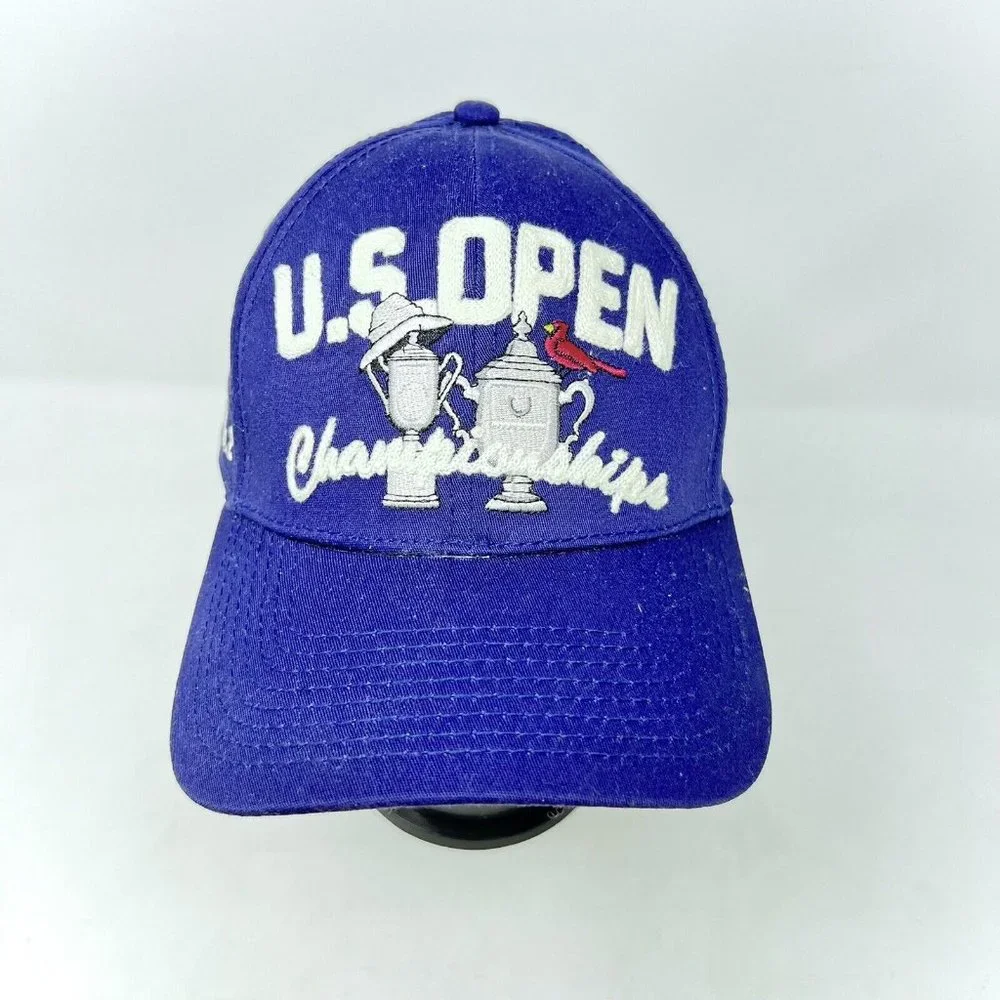 2014 US Open Pinehurst Championship No. 2- New Era Fitted Hat Size S/M Blue USGA
